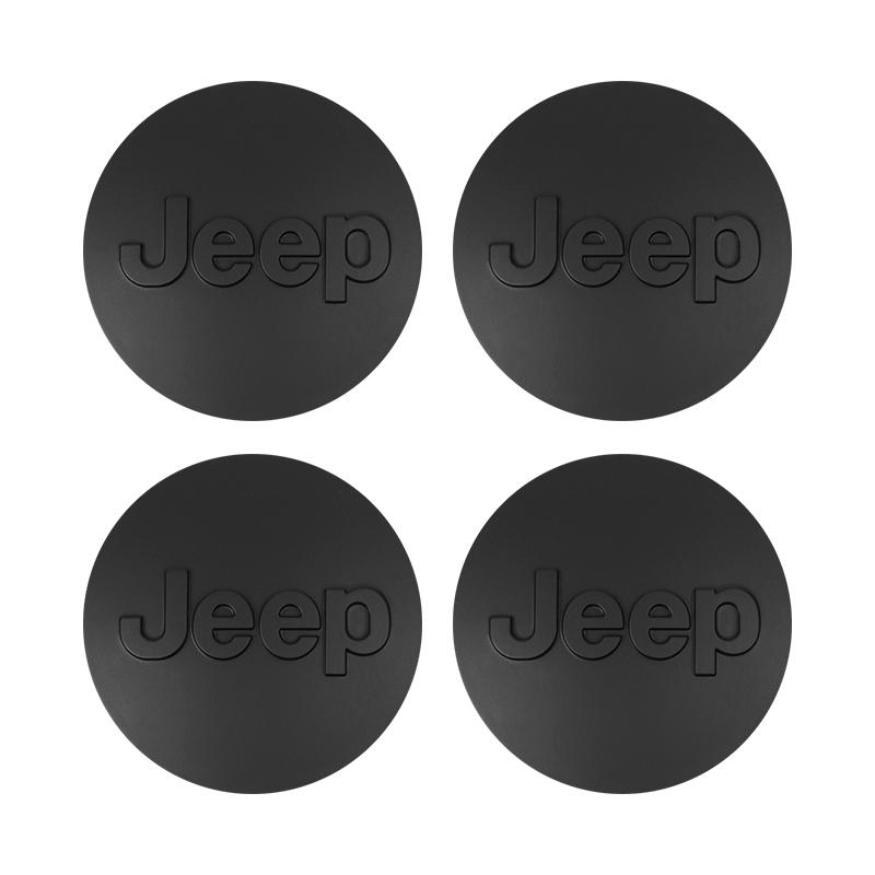 Pro Jeep 4 ks Kryt náboje kola auta Středová krytka disku Autopříslušenství Pro Jeep Grand Cherokee Wrangler JK Gladiator Compass Reneg