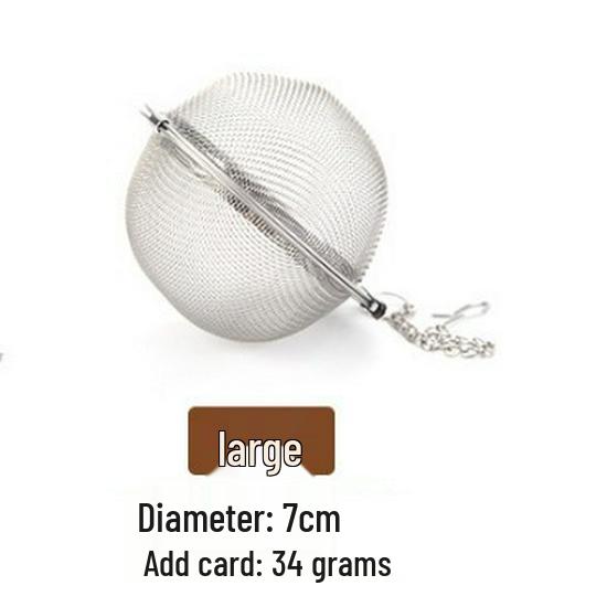 304 Stainless Steel Seasoning Ball: Multifunctional Flavor Enhancer for Soup, Braising, and Tea Brewing
