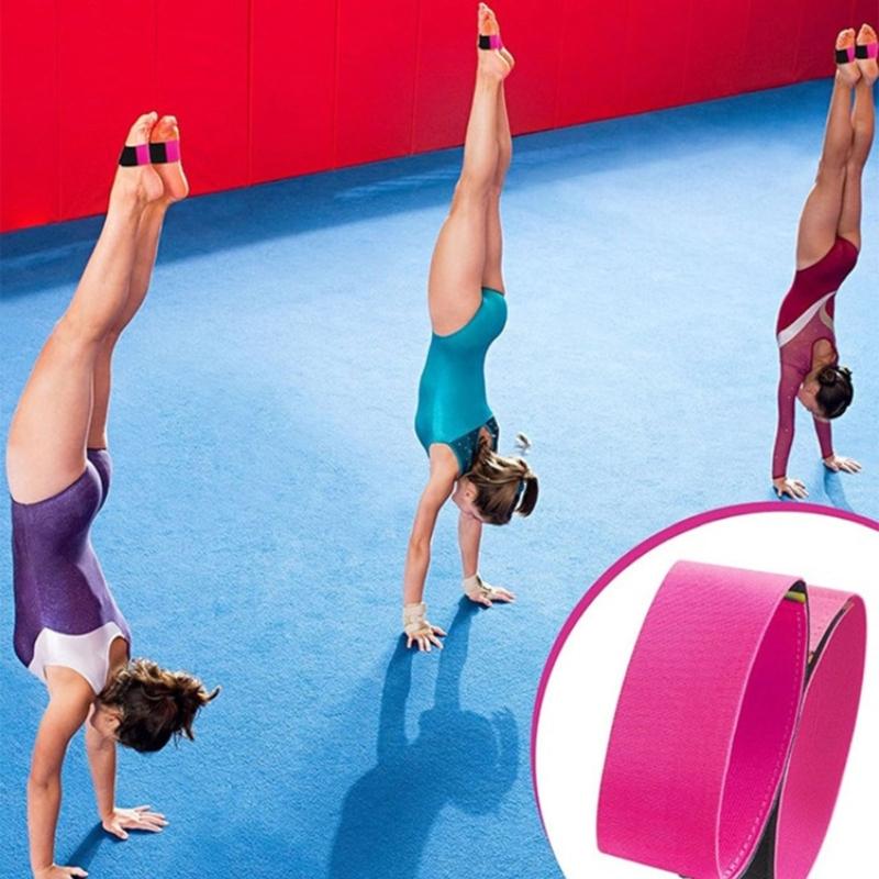 Cheerleading Dance Equipment Sticky Toe Gymnastics Sticky Toe Strong Grip Elastic Back Handspring Training Tool for Adults