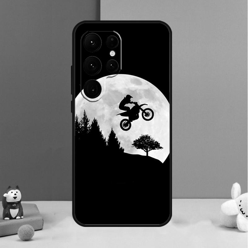 Moto Cross Motorcycle Sports Case For Samsung Galaxy S24 S26 Ultra S20 S21 S22 S23 S25 Plus S10 S25 FE Back Cover Shell