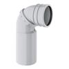 WC Waste Pipe - GROHE - 90° Swivel - Rapid SL - For Universal Concealed Cisterns or Equipped Support Frames