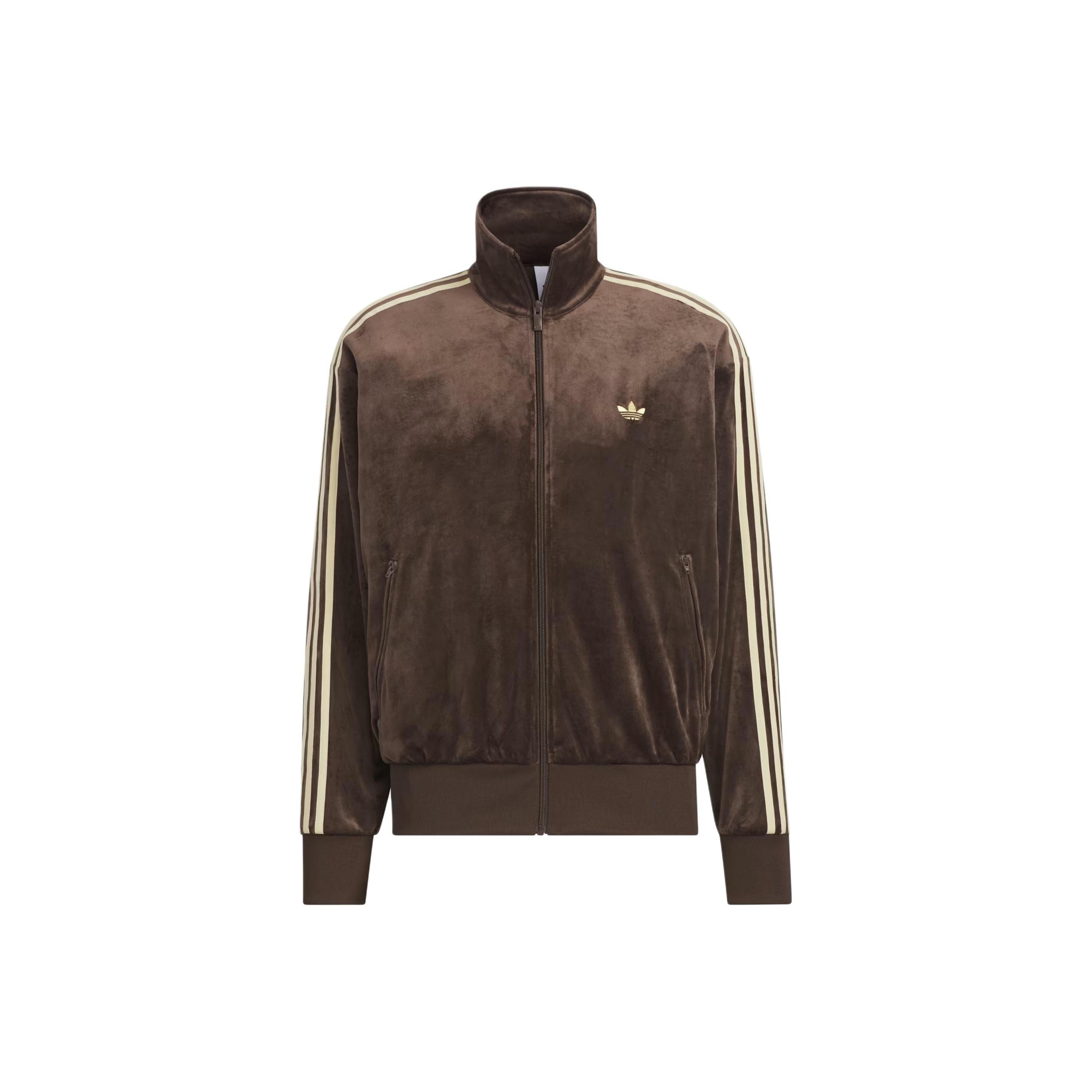 

Adidas Originals Спортивный костюм FW25 Firebird FB TT Модная универсальная куртка свободного кроя на молнии со стойкой воротником Унисекс Куртка KD9373 XS