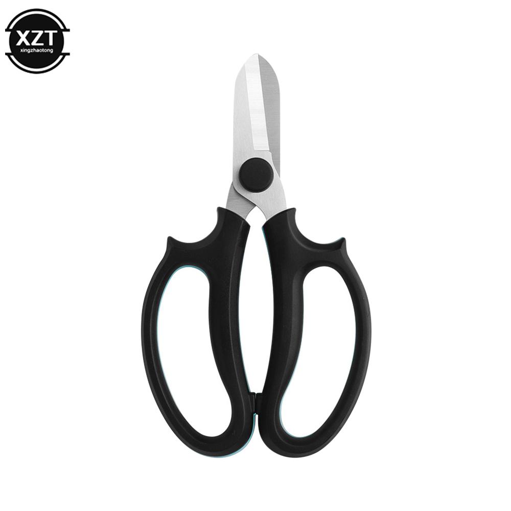 Stainless Steel Garden Scissors Floral Shears Professional Flower Scissor Comfortable Grip Handle Pruning Shear New