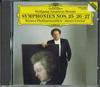 CD JAMES LEVINE WIENER PHILHARMONIKER  Mozart Symphonie Nr25 G Moll Kv183  F35G20080 DEUTSCHE GRAMMO 1986 Japan Classical Used