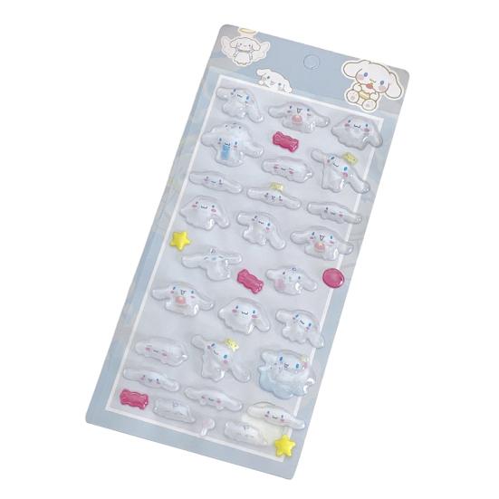 

Anime Themed 3D Stickers Cute Puffy PVC Decals for Journal & Phone DIY Japanese Style Cartoon Craft Supplies D