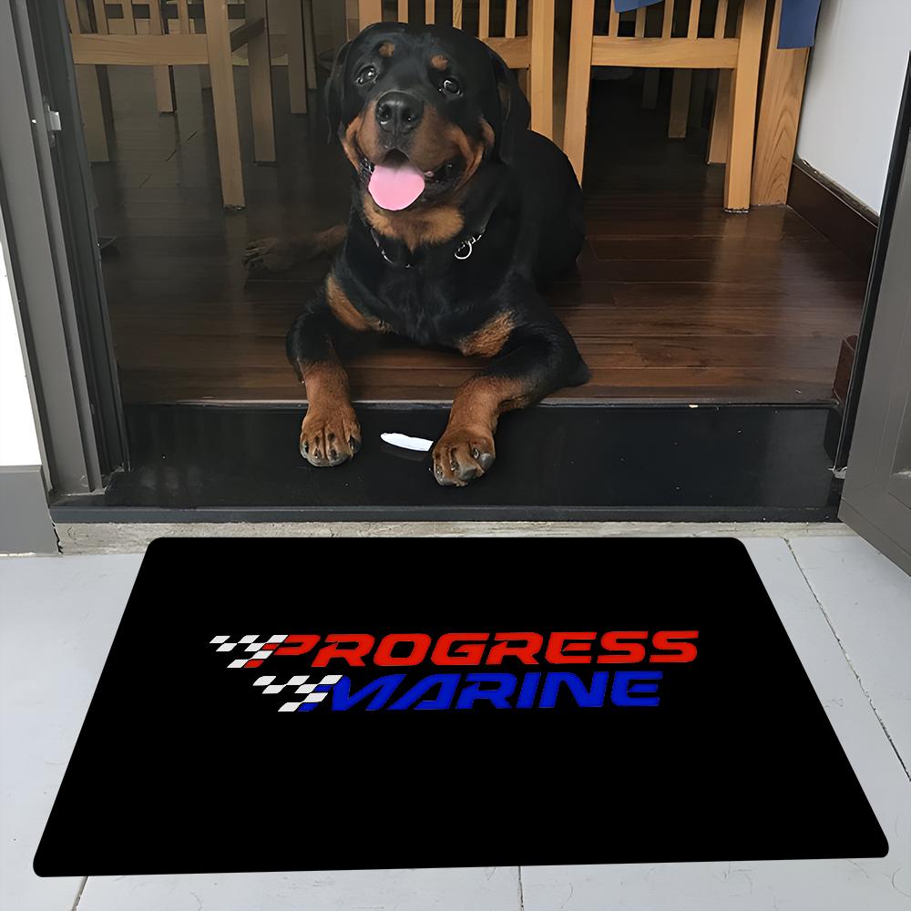 Mercury Racing Door Mat Washable Non-Slip Living Room Sofa Chairs Area Mat Kitchen Welcome Doormat