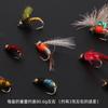 Roadrunner 40 Fly Hook Set Freshwater Feather Roadrunner Bait Fishing Hooks
