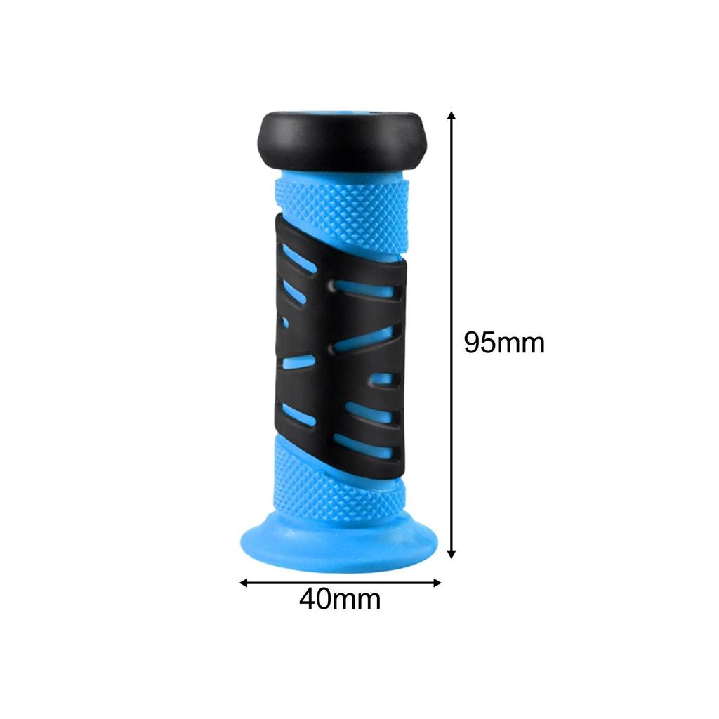 2PCS Rubber Grip Handle Bike Handlebar Grips Cover Anti-skid Bicycle Tricycle Skateboard Scooter For Children Kids MTB Bike Part
