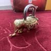 Elephant Padlock Solid Color Brass Padlock with Two Keys