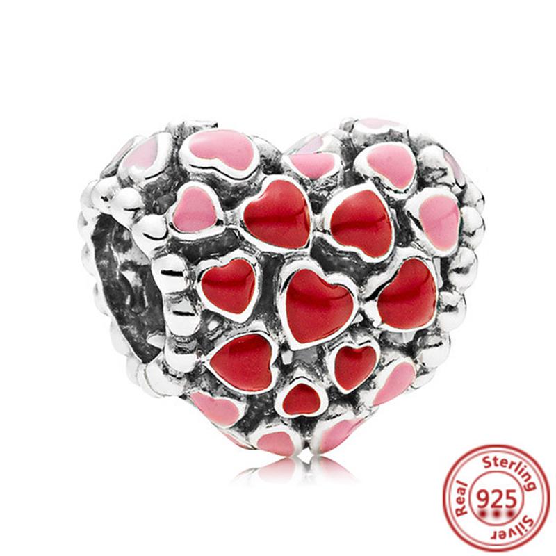 2025 Hot Sale 925 copper Balloon Rainbow Unicorn Charm Bead Fit Original Pantaro Bracelet Making Fine DIY Zircon For Women