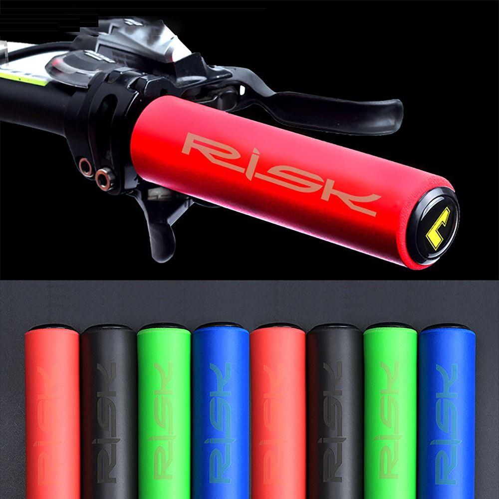2PCS Anti-slip Cycling Bike Grips Silicone Mountain Bike Handlebar Cover  Bike Accessory