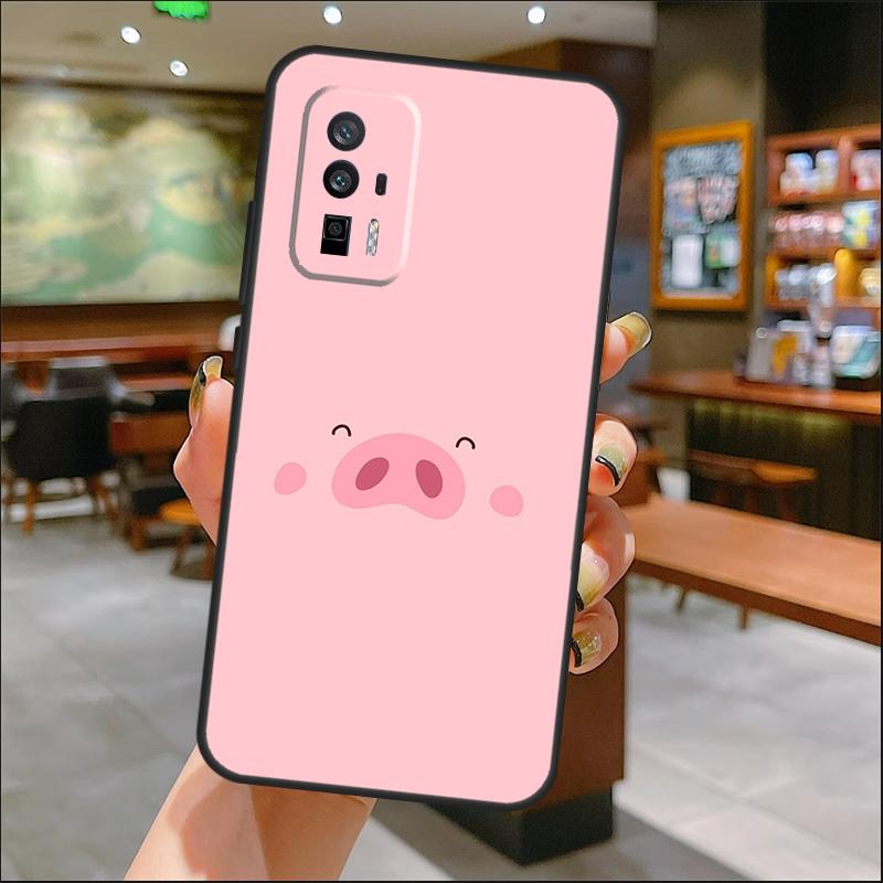 Adorable Cute Pigs Piglets Case For Xiaomi 15 14 13 Ultra 11T 12T 13T 14T Pro POCO X7 Pro X3 X5 X6 M6 F5 F6 Pro Cover