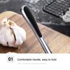 Zinc Alloy 304 Stainless Steel Garlic Press Manual Garlic Crusher Peel Garlic Cloves Mash Garlic Paste Crush Garlic