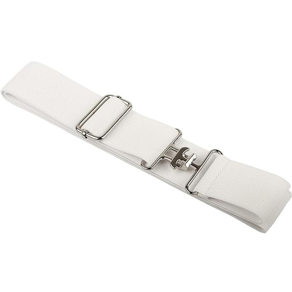 Elastic Equestrian Belt With Shark Buckle For Men And Women Adjustable Length For Horse Riding And Outdoor Activity