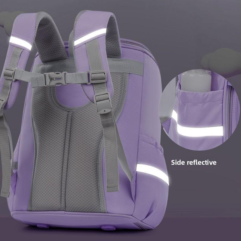 Kulomi New Schoolbag Cartoon Cute Creative Design Portable Lightweight Spine Protection Girl Exquisite Backpack Student Gift