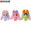Portachiavi Peluche Coniglio Powerpuff Girls - Carino Regalo con Papillon per Bambine