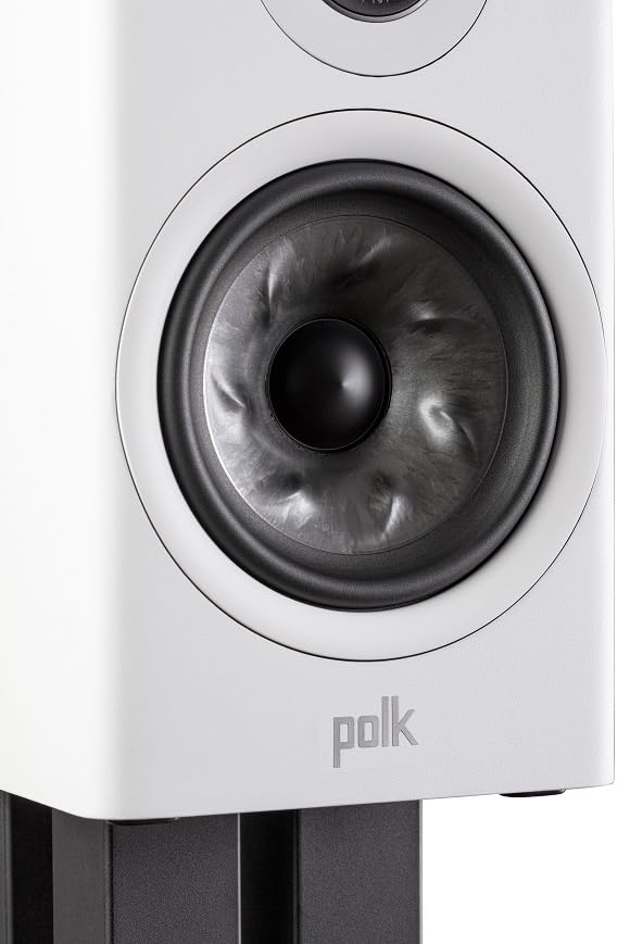 [POLK AUDIO] RESERVE R100 Compact Bookshelf Speaker White R100WHT