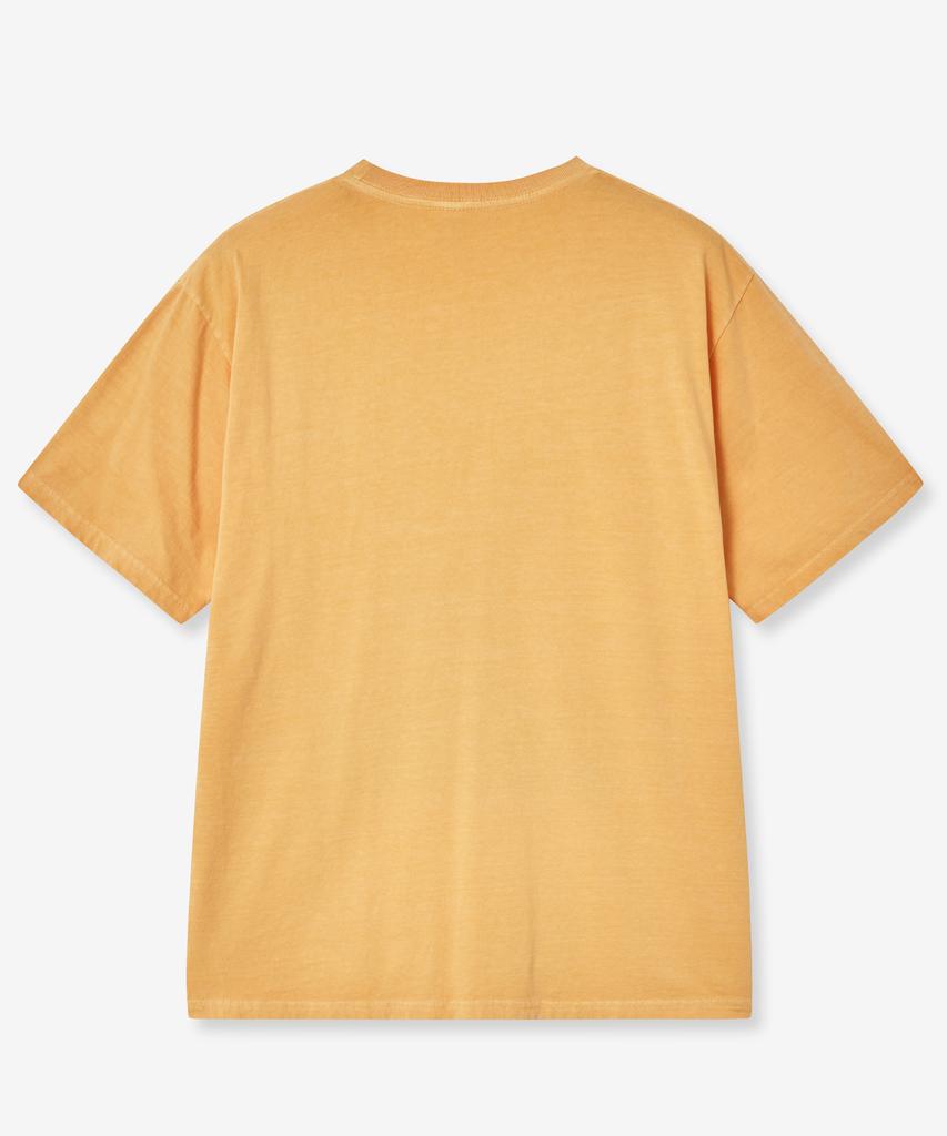 VTWO Charlie Brown Pigment T-Shirt (Yellow)