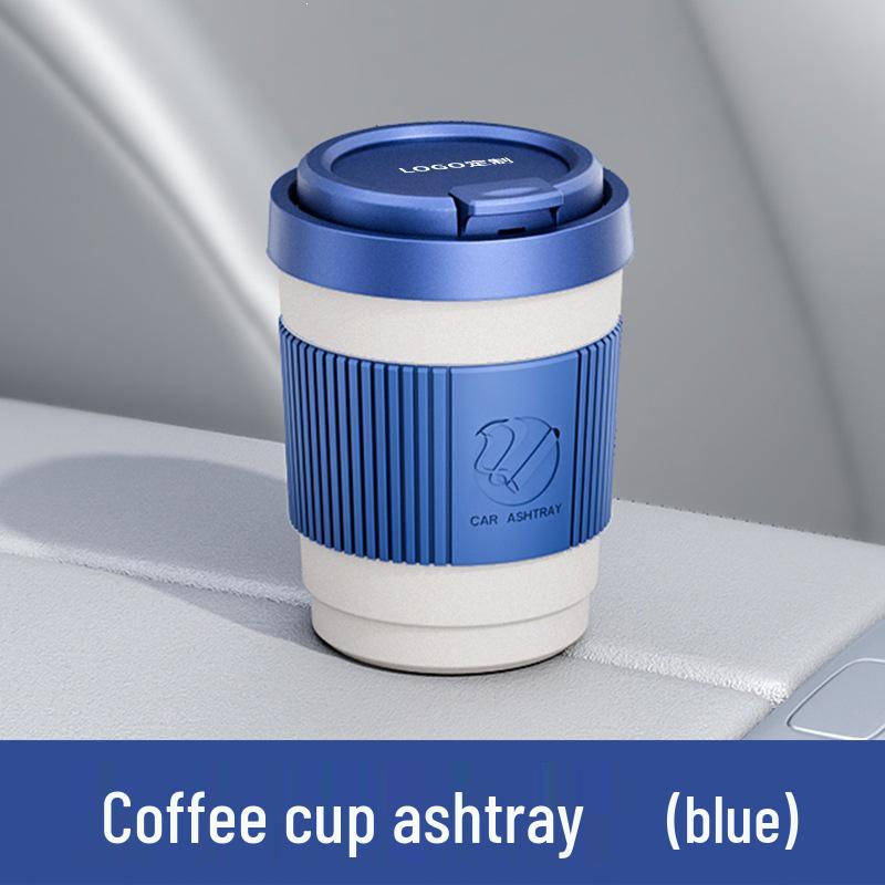 High-End Anti-Ash Car Ashtray: Stylish Gift for Volkswagen, Hyundai, Buick
