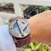 Handmade Wrist Compass Sundial Watch - A Vintage-Style Gift, Perfect for Antique Enthusiasts, Boyfriends, Husbands, and Collectors, Ideal