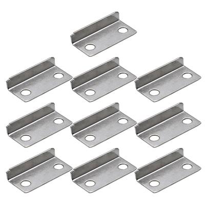 10Pcs Drawer Strike Plate Drawer Lock Strike Plate