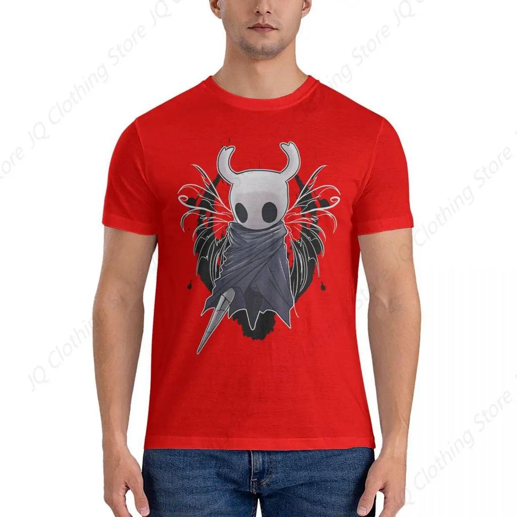 Alone Men T Shirt The Hollow Knight Awesome Tee Shirt Short Sleeve Crew Neck T-Shirts Pure Cotton New Arrival Tops