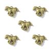 Pack of 50 Pieces Alloy Animal Horse Pendants for DIY Jewelry Crafting Projects Sturdy Charms Ideal for Bracelets Necklaces Accessories Size 25x21mm