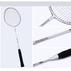 Lightweight Full Carbon Badminton Racket Beginners Intermediate Players Unisex Single Racquet G5 Grip
