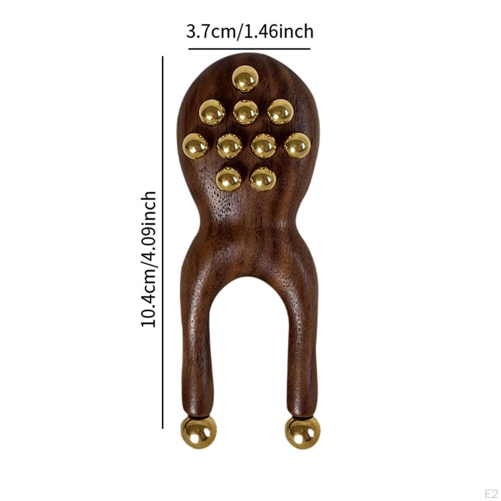 Gua Sha Facial Tool,Wooden Nose Guasha Massage Tool,Acupoint for Face,Nose,Eye,Antistatic
