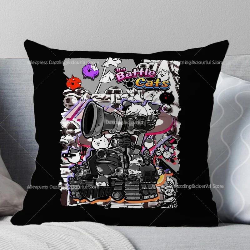The Battle Cats Bettkissen Kissenbezug für Säuglinge Personalisiertes Krippenschutz Kissenbezug Raumdeko Babygeschenk Ohne Füllung,(16)