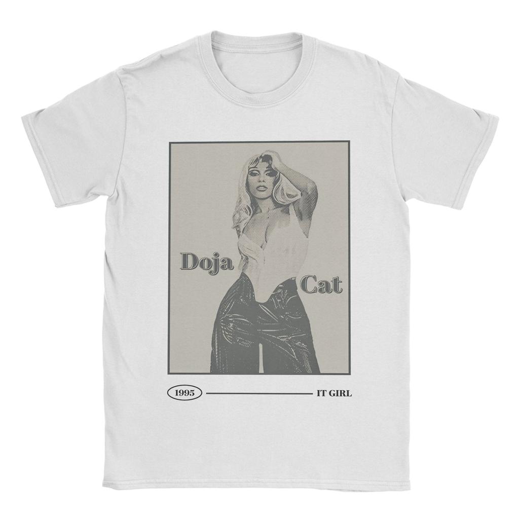 Doja Cat T Shirt Beach  Fashion TShirts Unisexs Pure Cotton Breathable Oversized Tees Short Sleeve Y2K Retro Tshirt