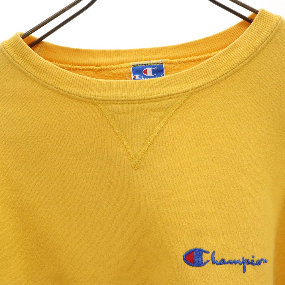 Champion 90s Made in USA Old Blue Tag Long sleeve sweat trainer Men's Used