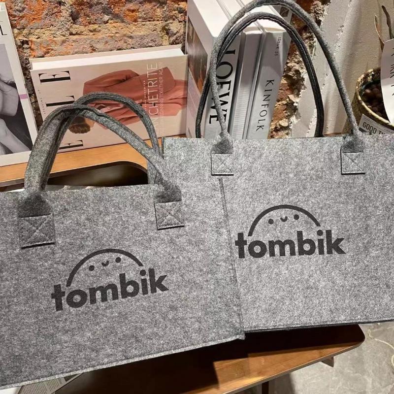 Ladies Felt Tote Bag - Available in Large, Medium, Small Sizes