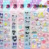 Kawaii Sanrio 3D Puffy Stickers Cute Anime Kuromi My Melody Cinnamoroll Bubble Sticker Decorative Luggage Laptop Decals Toy Gift