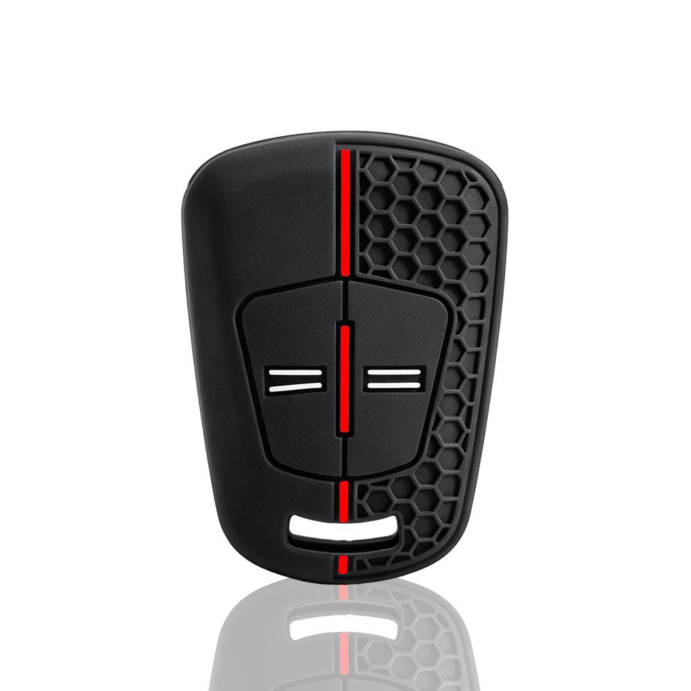Car Styling High-Quality 1 Pcs Silicone Remote Car Key Case Shell For Vauxhall Opel Corsa Agila Meriva 2 Buttons Key Protection