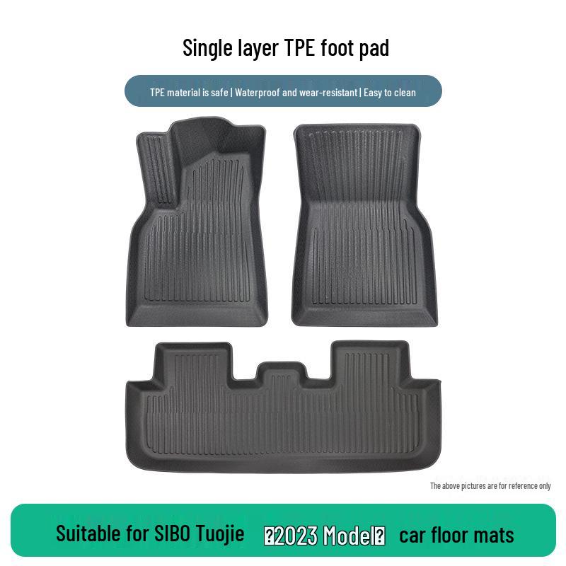Kia Sportage 2023 TPE Anti-Slip Floor Mats - Durable & Non-Wearing