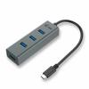 i-tec USB Hub i-Tec C31HUBMETAL403 USB X 4 Gray
