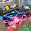 "Anime Style Carpet with Sword and Energy Aura Pattern for Home Decor" Suitable for use as an anti-slip for living room bedroom sofas
