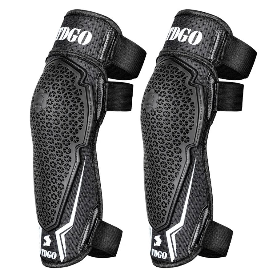 Breathable Sports Knee Pads for Summer Motorcycle Riding Adjustable Mesh Protective Guards for Bike Racing & Cycling Accessories