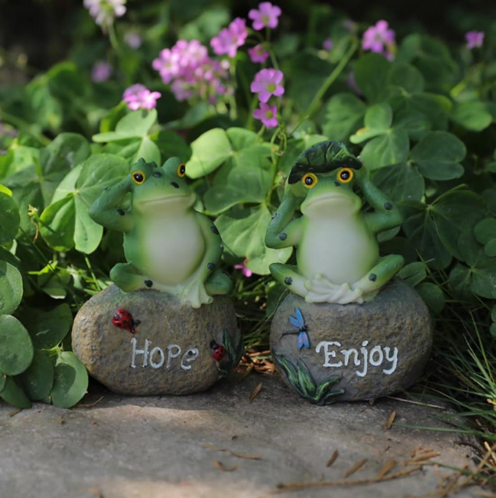 Set mit 3 Frosch Garten Glücksbringer Harz Frosch Innenbereich Eingangsbereich Büro Einzugsgeschenke Figuren, Ornamente, Anhänger, Ornamente, Dekorationen,