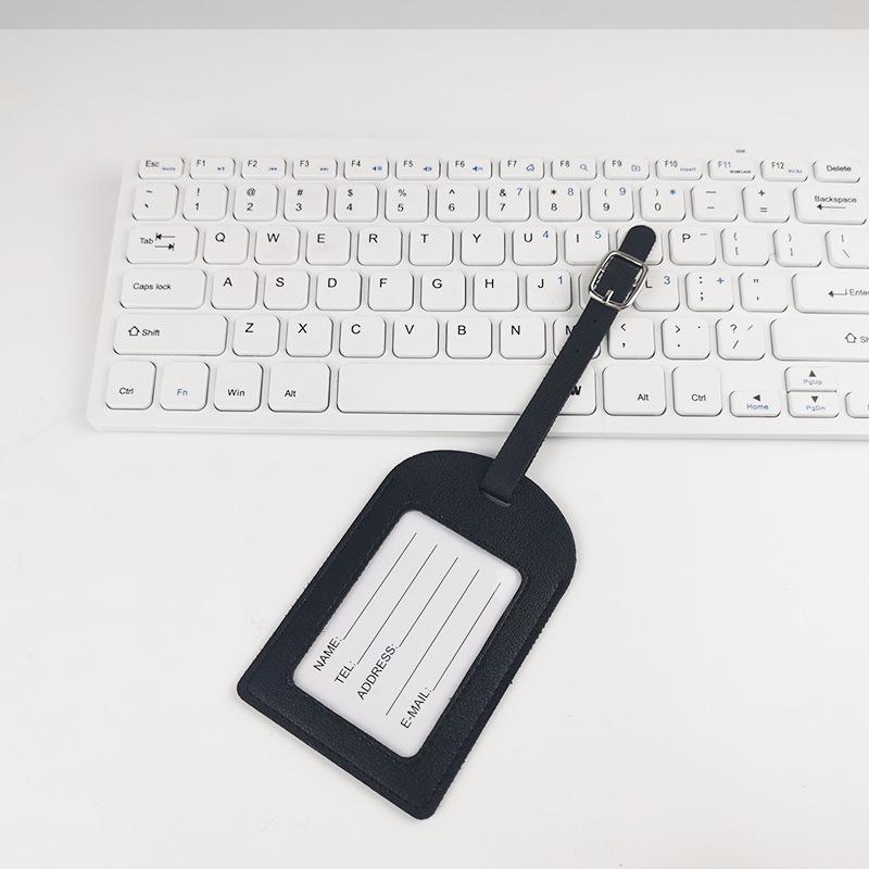 PU Leather Luggage ID Tag for Travel