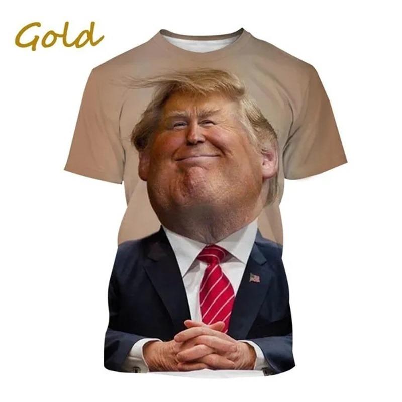 Summer Harajuku Human Face Printed T Shirt For Men SHOOTING MAKES ME STRONGER Fashion Streetwear Short Sleeves Tee Shirts Tee