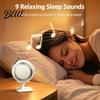 Wireless Baby Sleep Soother White Noise Sound Machine with Bluetooth-compatible Speaker Portable Infant Aid USB Rechargeable Speaker for Sleep,