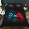 Gaming Bedding Set Game Bed Cover 135 For Adults Kids Soft Microfiber Modern Gamepad Duvet Cover Decorative With Pillowcase