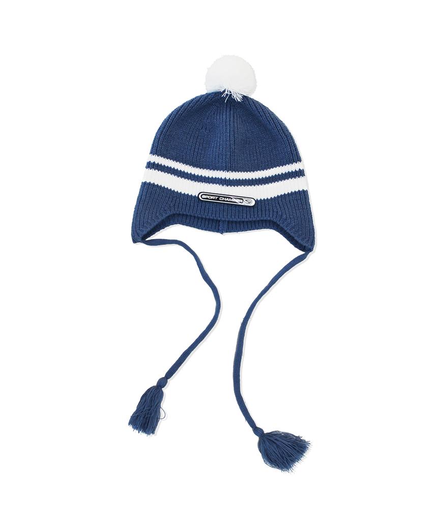SPORT CHAMBER Sc Root Earflap Beanie (Navy)