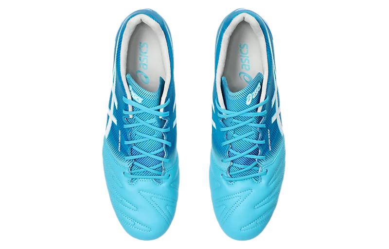 Asics Ultrezza Comode e alla Moda AG Scarpe da Calcio per Campo Sintetico Uomo Blu Bianco 1101A058-400