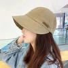 Sombrero de Sol Plegable Ajustable para Mujer con Protección UV para Actividades al Aire Libre