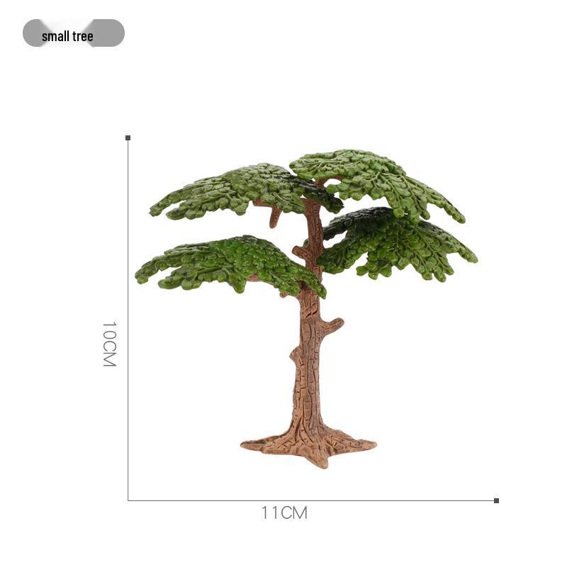 Creative DIY Dinosaur & Tree Micro Landscape Ornaments Model