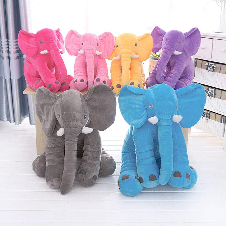 elephant teddy pillow
