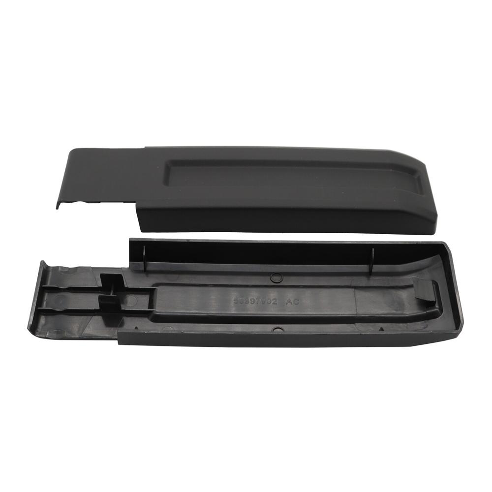 Matte Black Exterior Tailgate Door Hinge Cover Trim For Jeep Wrangler JK 2007-18